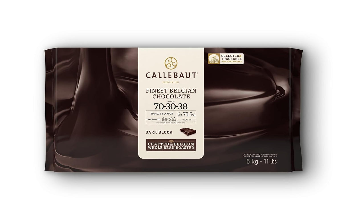 Callebaut 70-30-38 Dark Chocolate Block 70.5% - 5 kg
