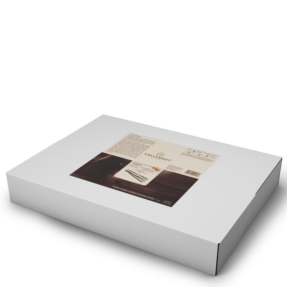 Callebaut TB-154-38-308 dark chocolate baking sticks 45.3%, 5 kg