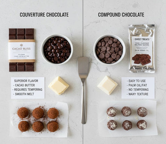 Couverture vs Compound Chocolate