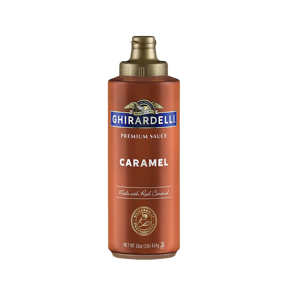 Ghirardelli Caramel Sauce Squeeze Bottle, 16 oz