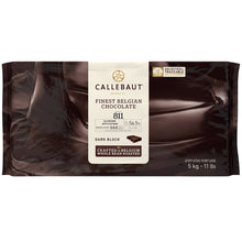 Callebaut 811 Dark Chocolate Block 54.5% - 5 kg-11 lbs