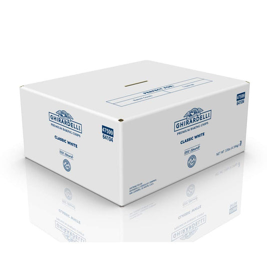 Ghirardelli Classic White Chips - 10 lb