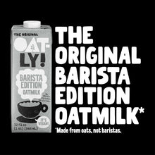 Oatly Barista Edition Oat Milk - Crafted for Coffee | Dairy-Free, Plant-Based, Shelf-Stable Milk that makes Perfect Foam (32 oz, 6-pack)