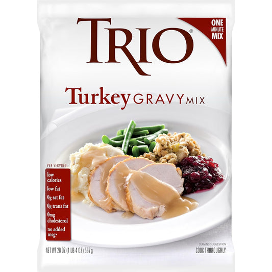 TRIO Turkey Gravy Mix - 20 oz (567 g) Bag