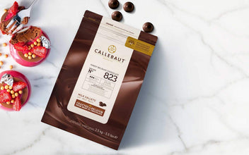 Callebaut 823 Milk Chocolate Baking Callets - 33.6% - 1 bag, 2.5 kg-5.5 lbs