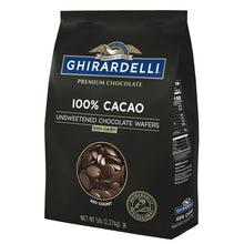 Ghirardelli 100% Cacao Unsweetened Chocolate Wafers (5 lb Bulk Bag)