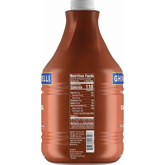 Ghirardelli Caramel Sauce Pump Bottle - 87.3 oz Pump Bottle