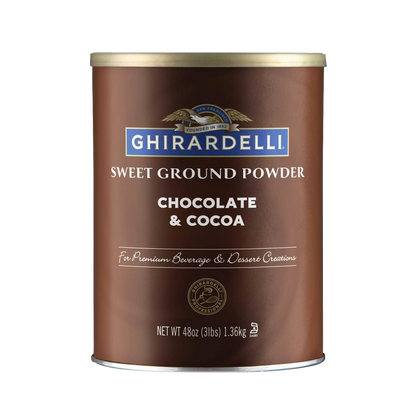 Ghirardelli Sweet Ground Chocolate & Cocoa Powder - 3 lb (48 oz)