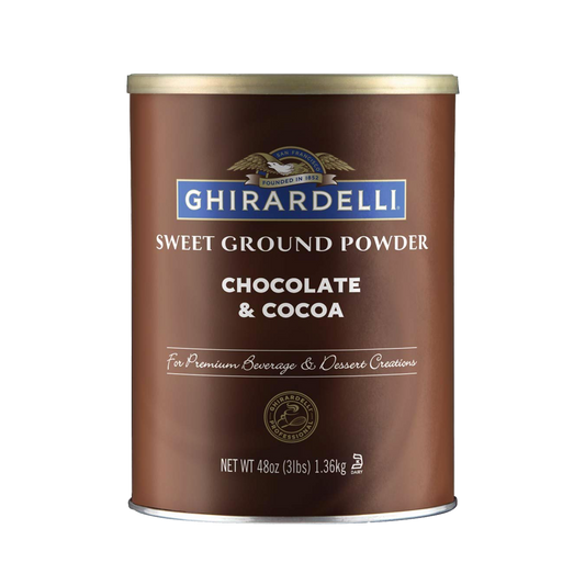 Ghirardelli Sweet Ground Chocolate & Cocoa Powder - 3 lb (48 oz)