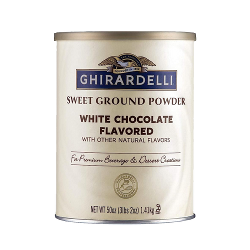 Ghirardelli - Sweet Ground White Chocolate Gourmet Flavored Powder 3.12 lb