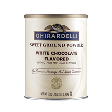 Ghirardelli - Sweet Ground White Chocolate Gourmet Flavored Powder 3.12 lb