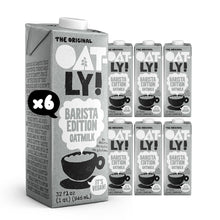 Oatly Barista Edition Oat Milk - Crafted for Coffee | Dairy-Free, Plant-Based, Shelf-Stable Milk that makes Perfect Foam (32 oz, 6-pack)