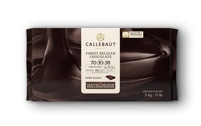 Callebaut 70-30-38 Dark Chocolate Block 70.5% - 5 kg