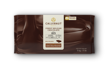 Callebaut 823 milk chocolate block 33.6%, 5 kg