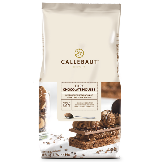 Callebaut dark chocolate mousse powder, 800 g