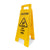 Rubbermaid Commercial caution wet floor sign, 26 inch, yellow