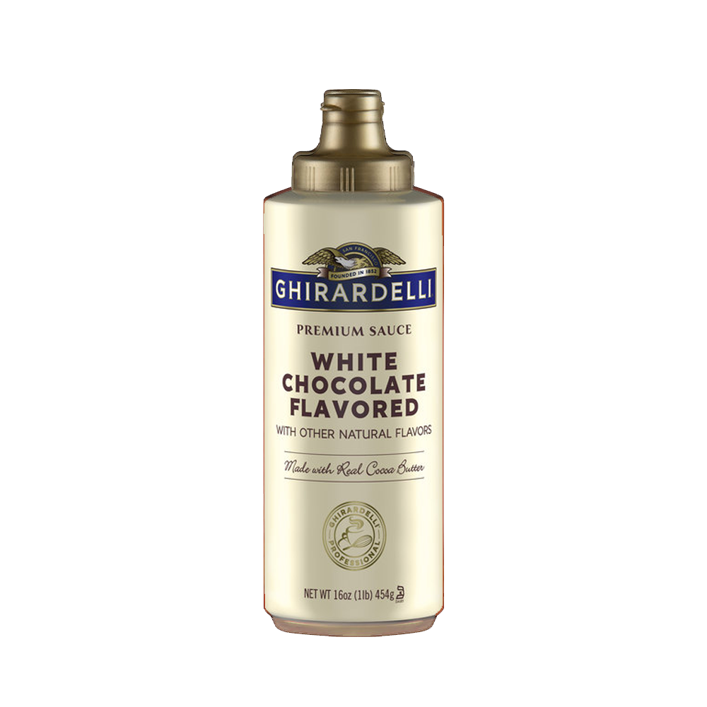 Ghirardelli White Chocolate Flavored Sauce - 16 oz (454 g)