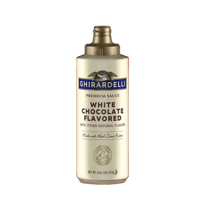 Ghirardelli White Chocolate Flavored Sauce - 16 oz (454 g)
