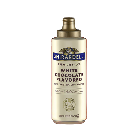 Ghirardelli White Chocolate Flavored Sauce - 16 oz (454 g)